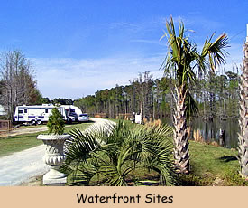 RVs ate Big Cypress Lake